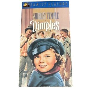5/$25 VHS Shirley Temple in Dimples Movie 1936 Remake 20th Century Fox
